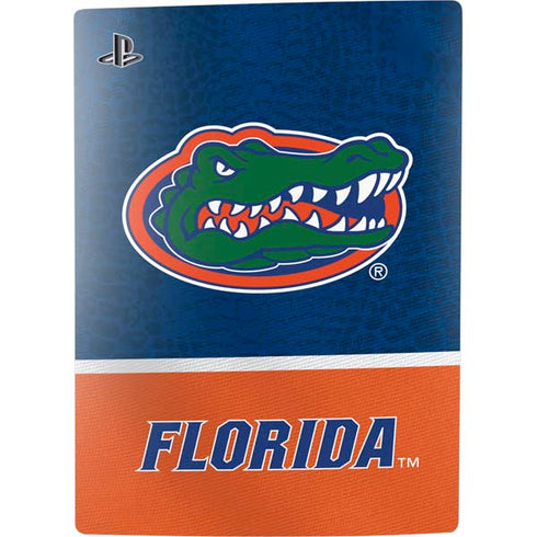 University of Florida Gators Logo PS5 Digital Edition Console Skin